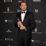 Leonardo DiCaprio laughs off red carpet prank