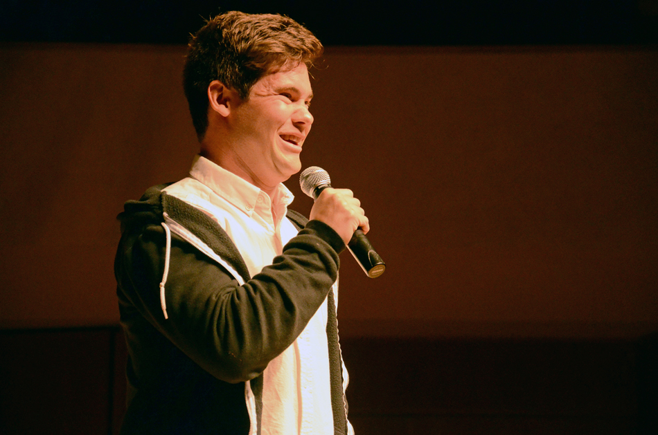 Adam DeVine sells out Pick-Staiger as A&O spring speaker