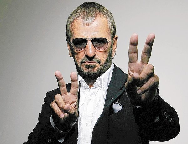 Ringo Starr is all about the peace and love