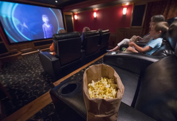 Home theaters are growing in popularity