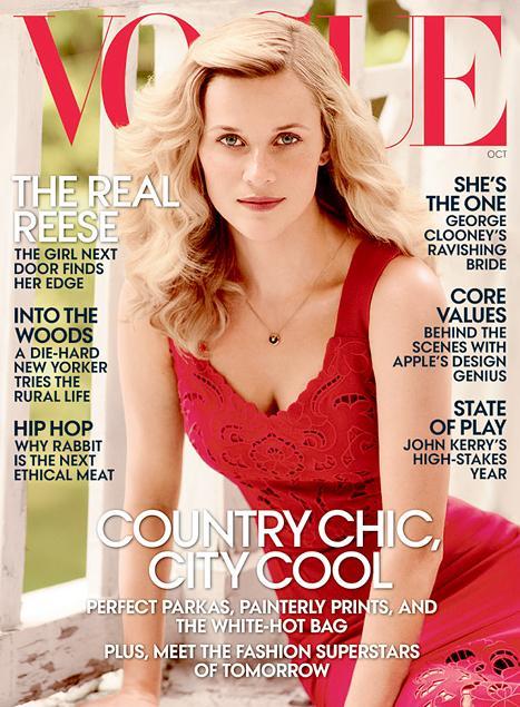 Reese Witherspoon Talks to 'Vogue' About "Raw" Sex Scenes in 'Wild'