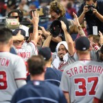 Washington Nationals clinch NL East title with 3-0 victory over the Atlanta Braves